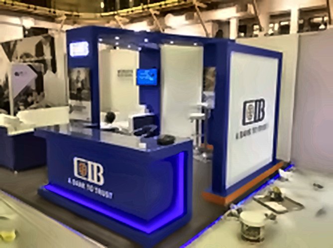 CIB exhibition booth